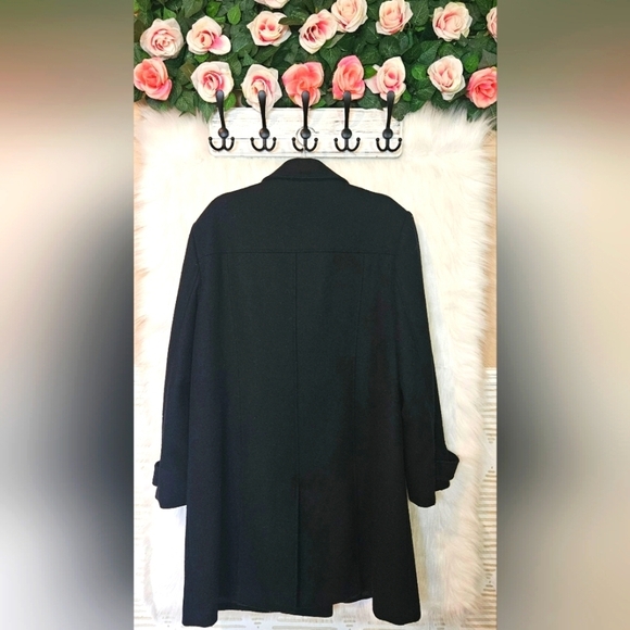 Crazy Horse Classic Doublebreasted Wool Pea Coat - Picture 3 of 7